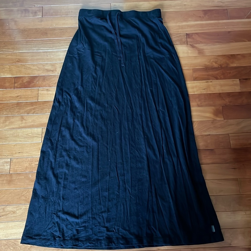 Eddie Bauer XS/S Black Maxi Skirt